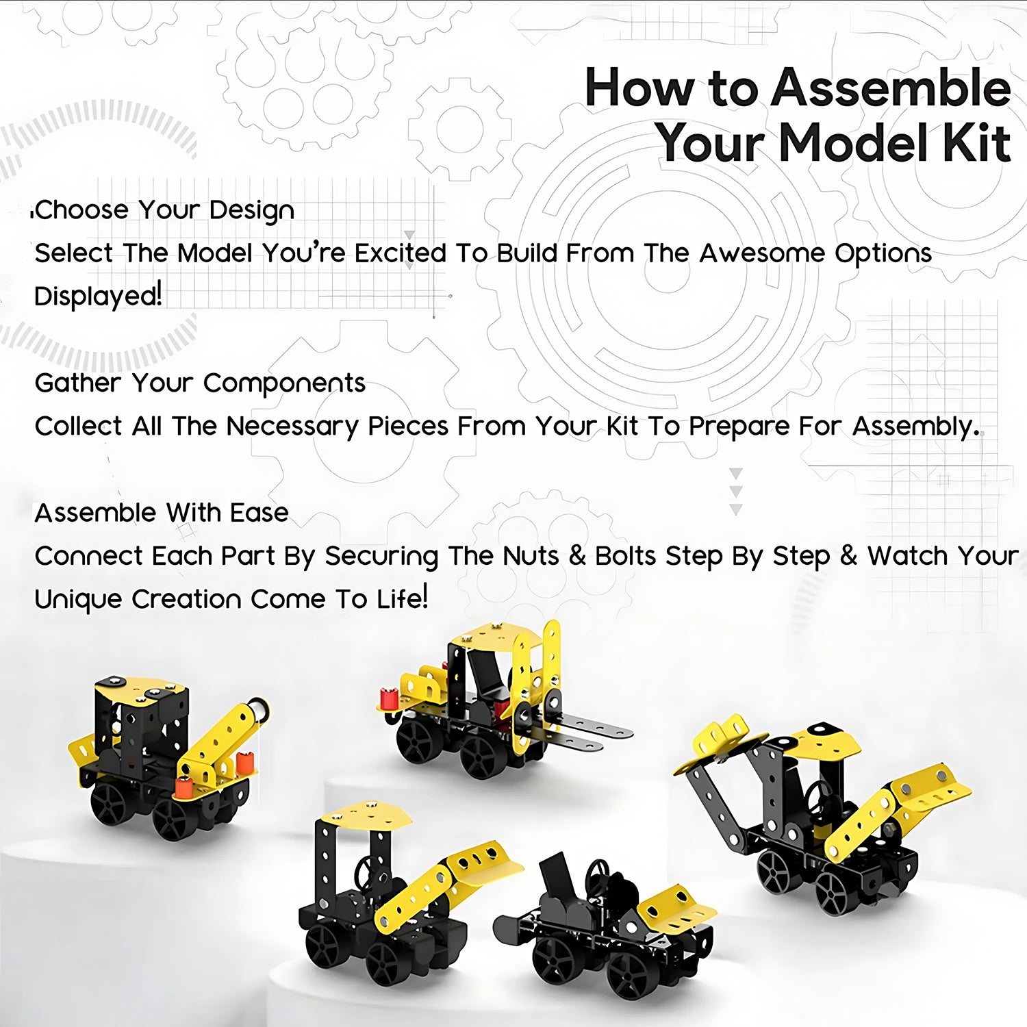 Aditi STEM Educational Mecha Racer DIY Construction Kit Aditi STEM Educational Mecha Racer DIY Construction Kit